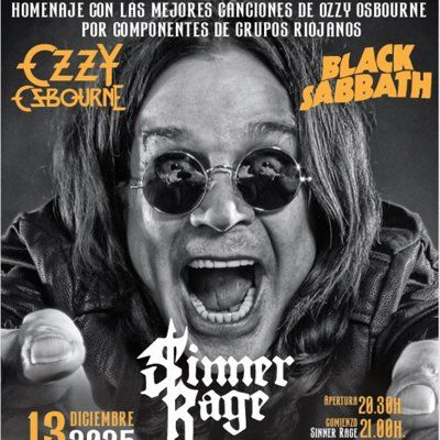 Diciembre-13 / Sala Fundicion / Homenaje Ozzy Osbourne & Black Sabbath