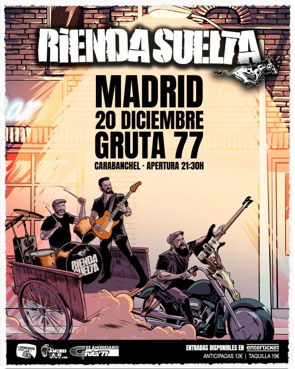Diciembre-20 / Gruta 77 / Rienda Suelta / Madrid 2025