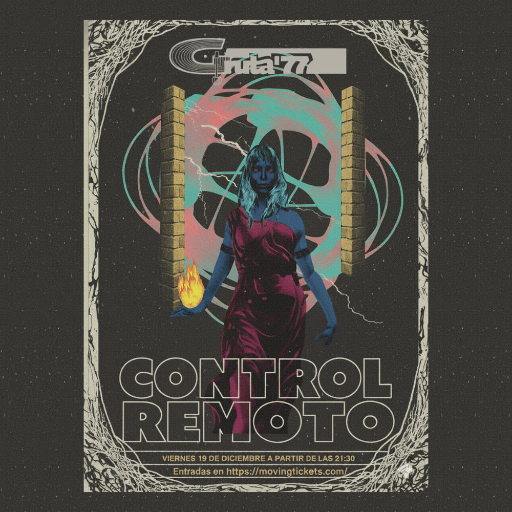 Diciembre-19 / Gruta 77 / Control Remoto + S.O.S. / Madrid 2025