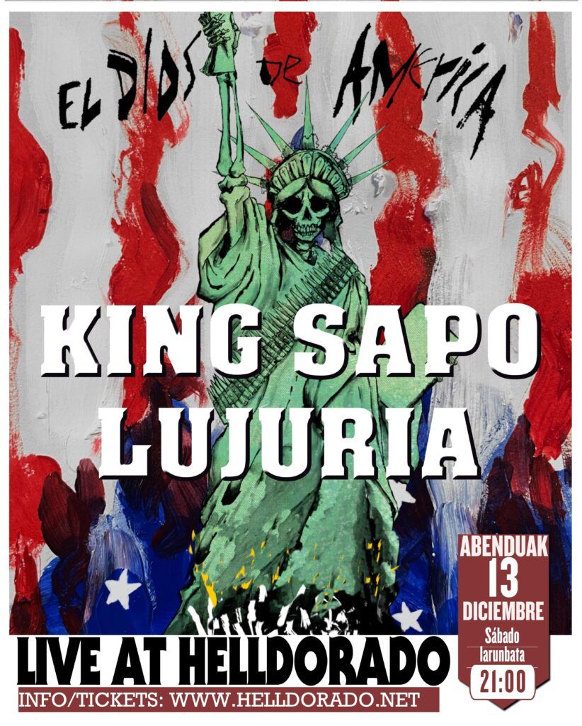 Diciembre-13 / Hell Dorado / King Sapo + Lujuria / Vitoria-Gasteiz 2025
