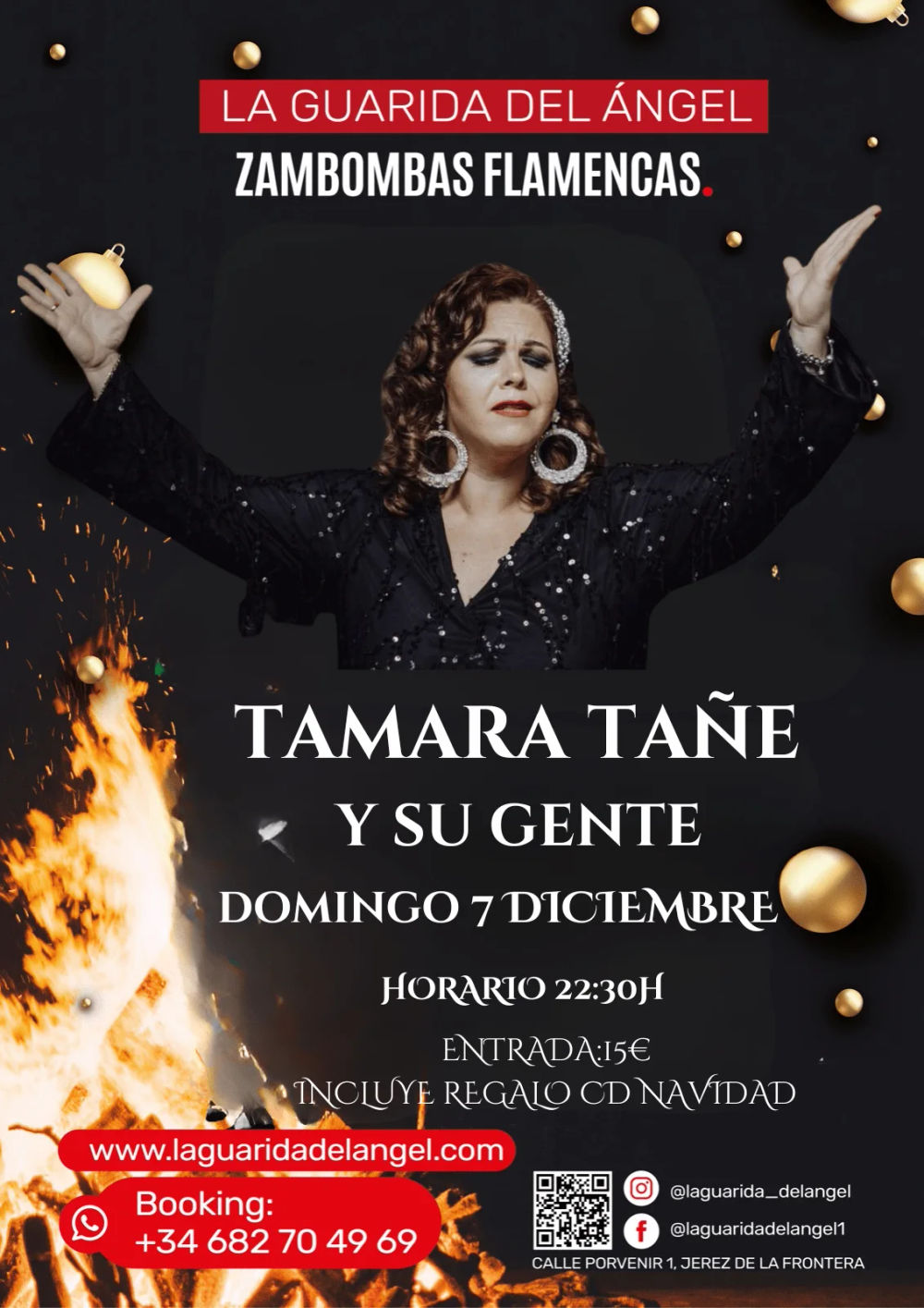 Diciembre-7 / La Guarida del Angel / Tamara Tañe y su gente