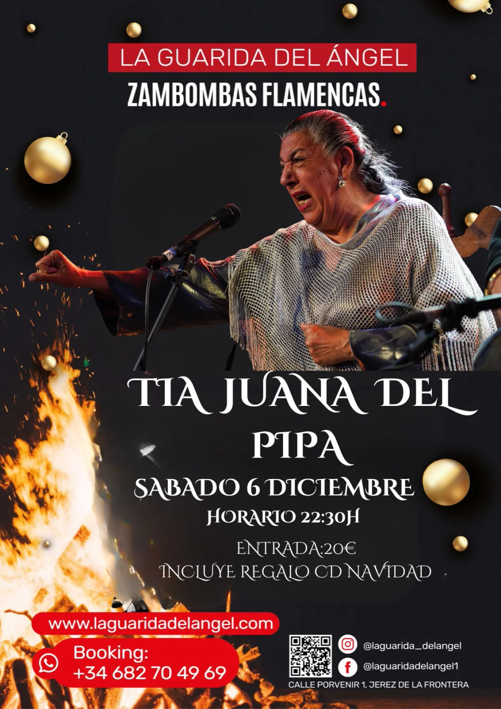 Diciembre-6 / La Guarida del Angel / Tia Juana del Pipa