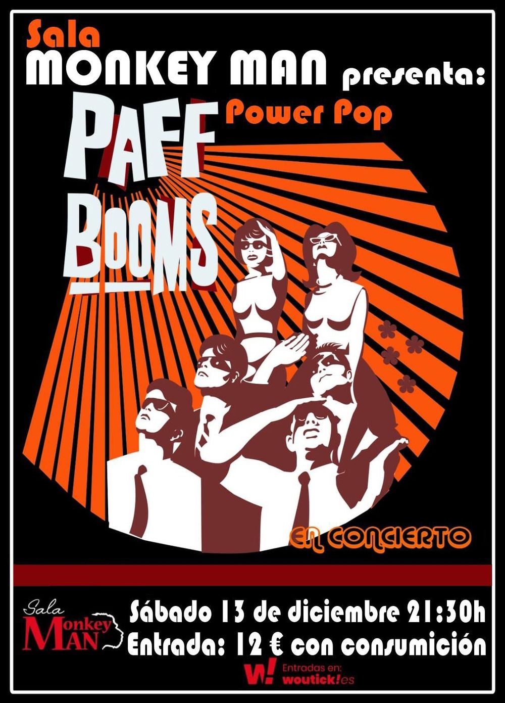 Diciembre-13 / Sala Monkey Man / Paff Booms / Guadalajara 2025