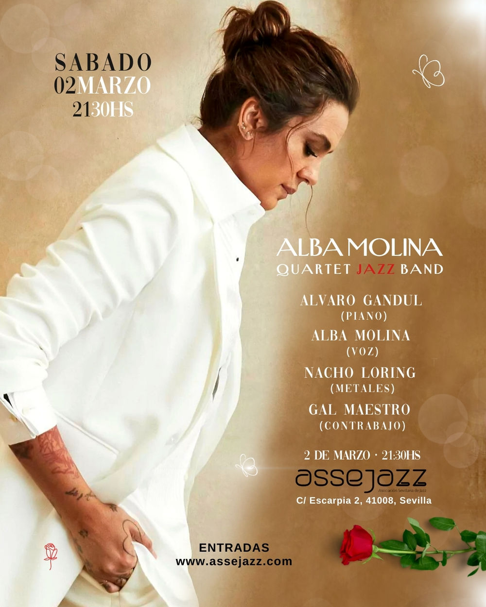 Diciembre-19 / Jazz Terrasa / Alba Molina Quartet / Terrasa 2025
