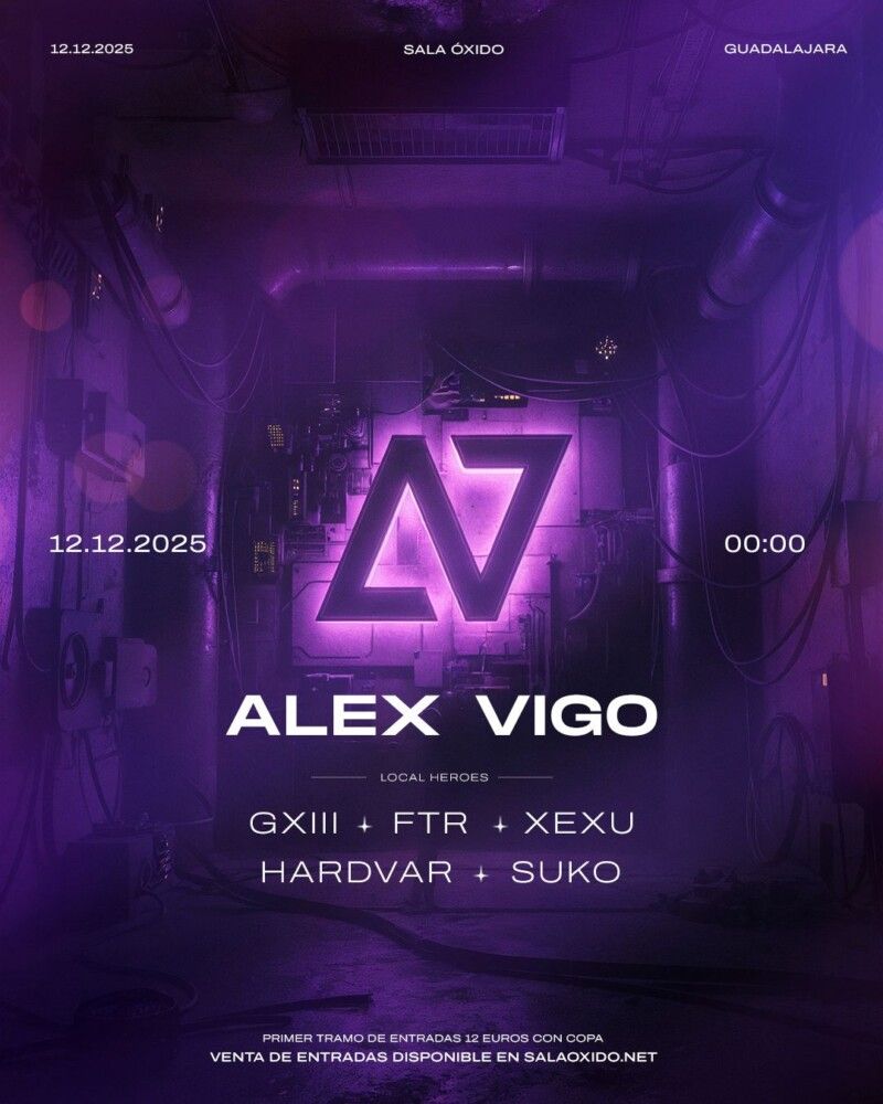 Diciembre-12 / Sala Óxido / Alex Vigo / Guadalajara 2025
