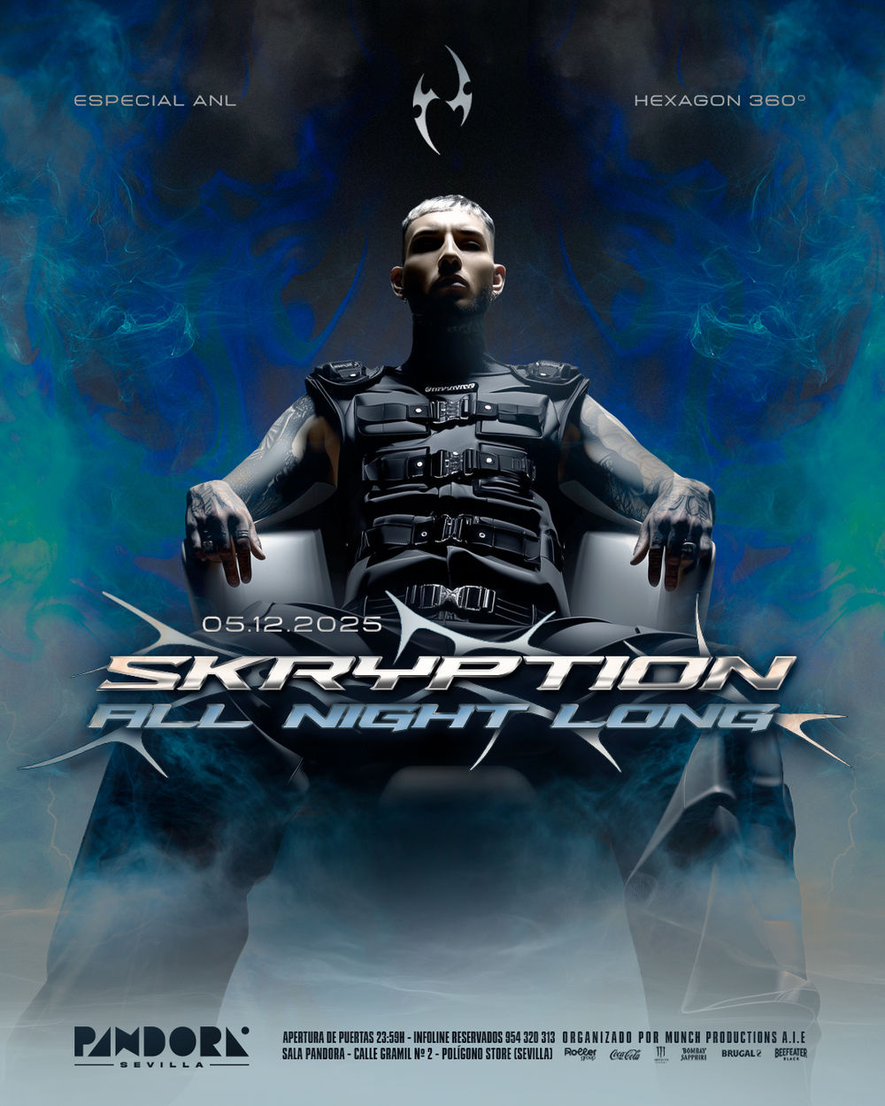 Diciembre-5 / Sala Pandora / Skryption / Sevilla 2025