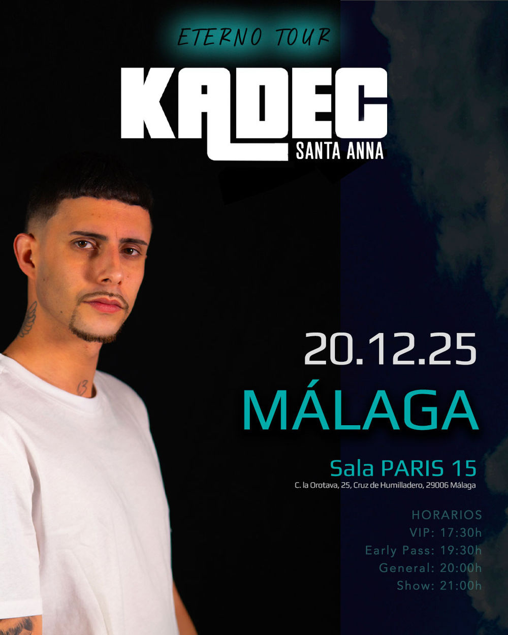 Diciembre-20 / Sala Paris 15 / Kadec Santa Anna / Malaga 2025