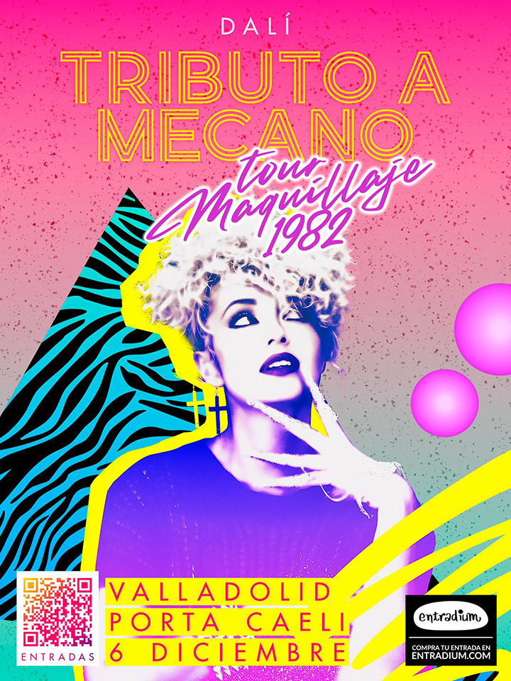 Diciembre-6 / Sala Porta Caeli / Dalí (Tributo Mecano) / Valladolid 2025