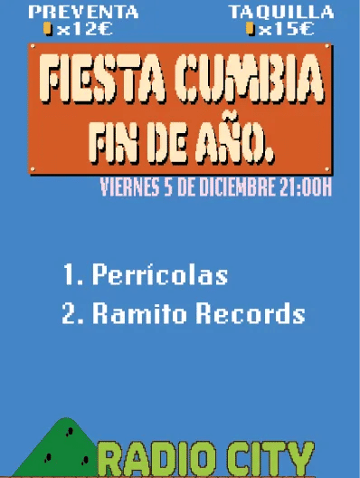 Diciembre-5 / Radio City / Perricolas + Ramito Records / Valencia 2025