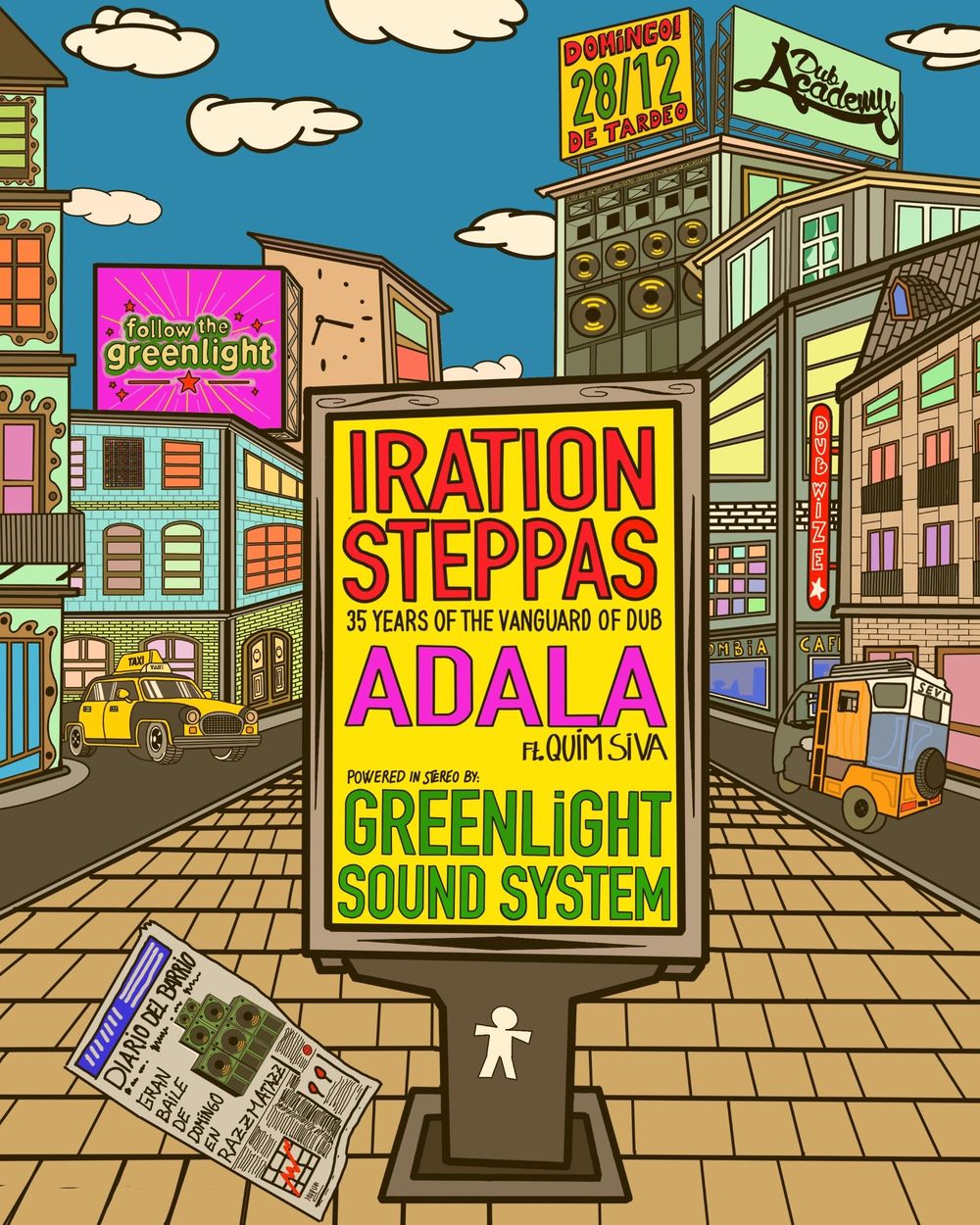 Diciembre-28 / Razzmatazz / Iration Steppas + Greenlight Sound System / Barcelona 2025