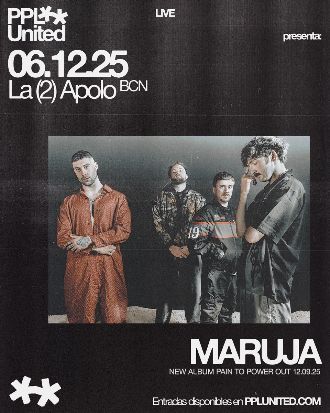 Diciembre-6 / Sala Apolo / Maruja / Concierto Barcelona