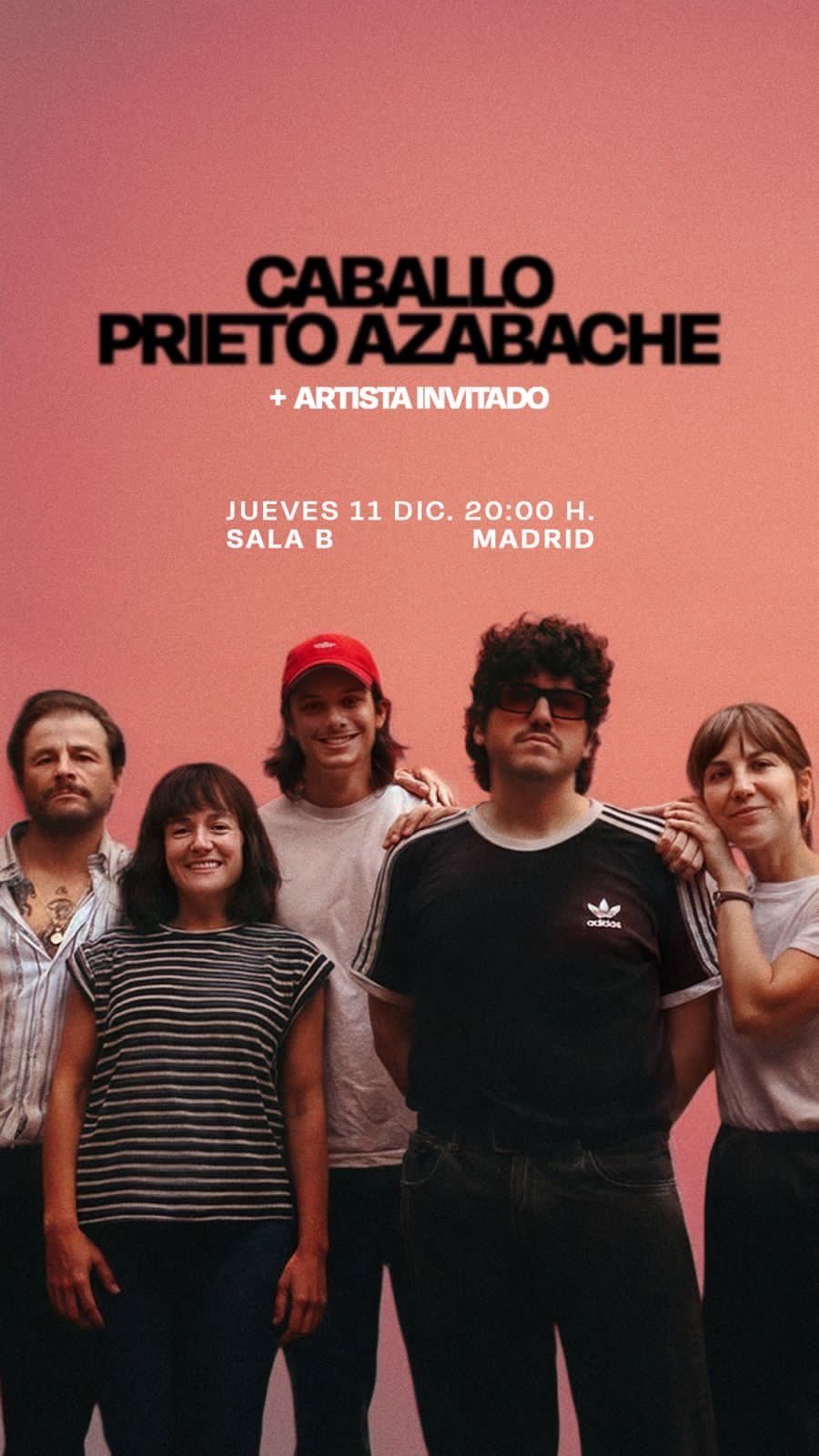 Diciembre-11 / Sala B Madrid / Caballo Prieto / Madrid 2025