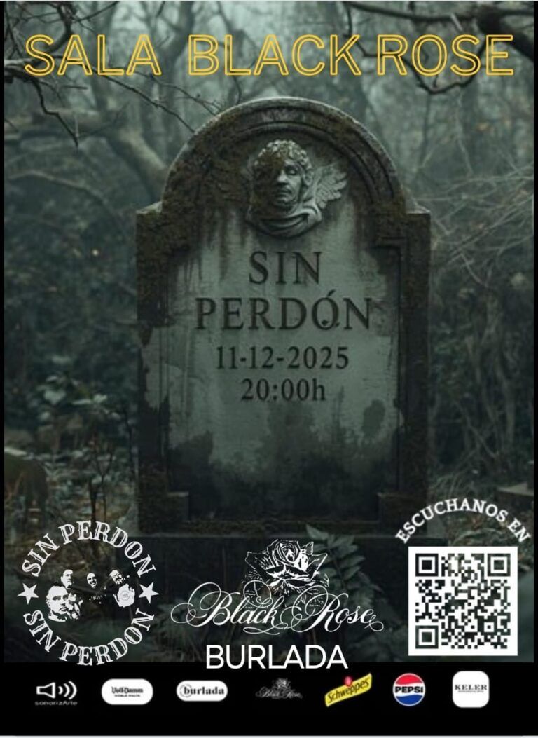 Diciembre-11 / Sala Black Rose / Sin Perdón / Burlada, Navarra 2025