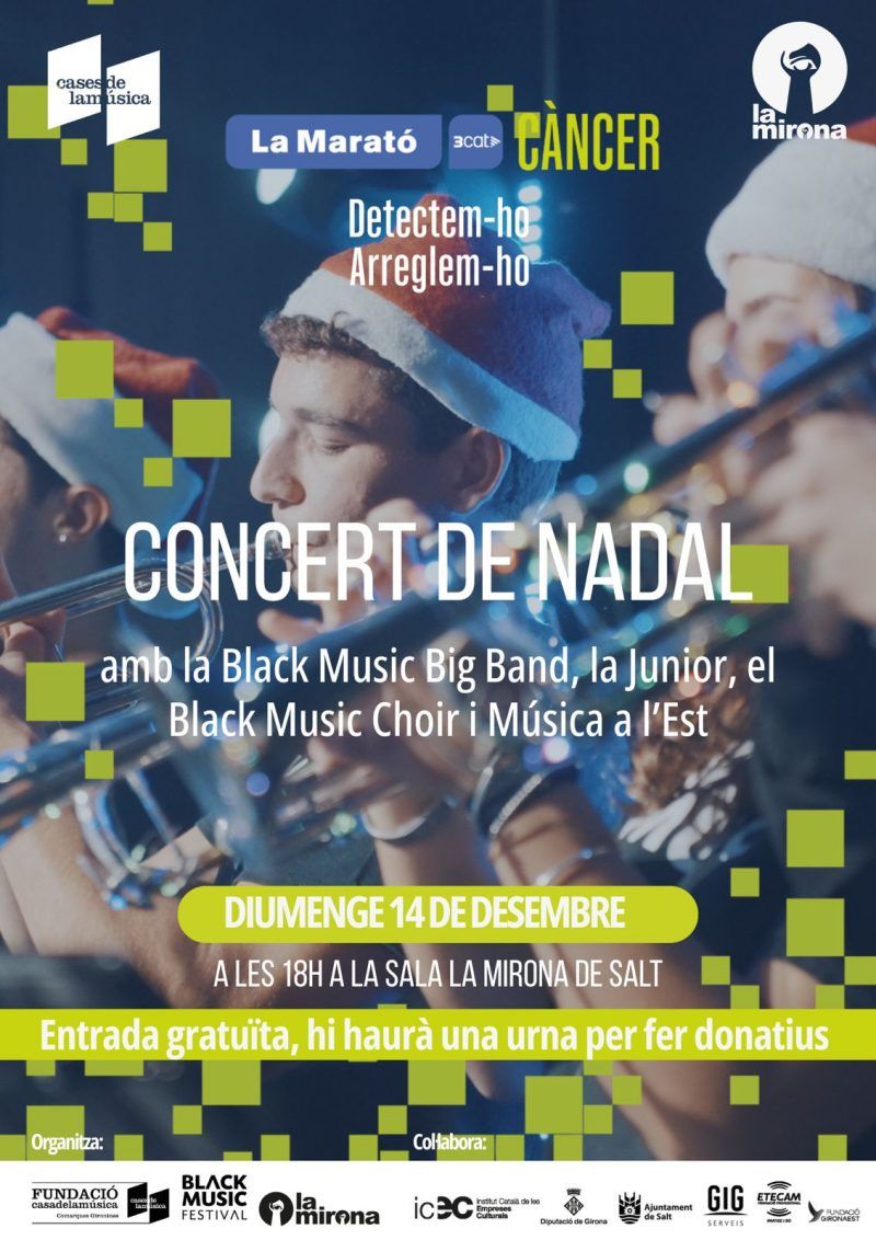 Diciembre-14 / Sala La Mirona / La Black Music Big Band / Salt, Girona 2025