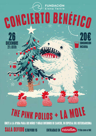Diciembre-26 / Sala Olvido / The Pink Pollos + La Mole / Madrid 2025