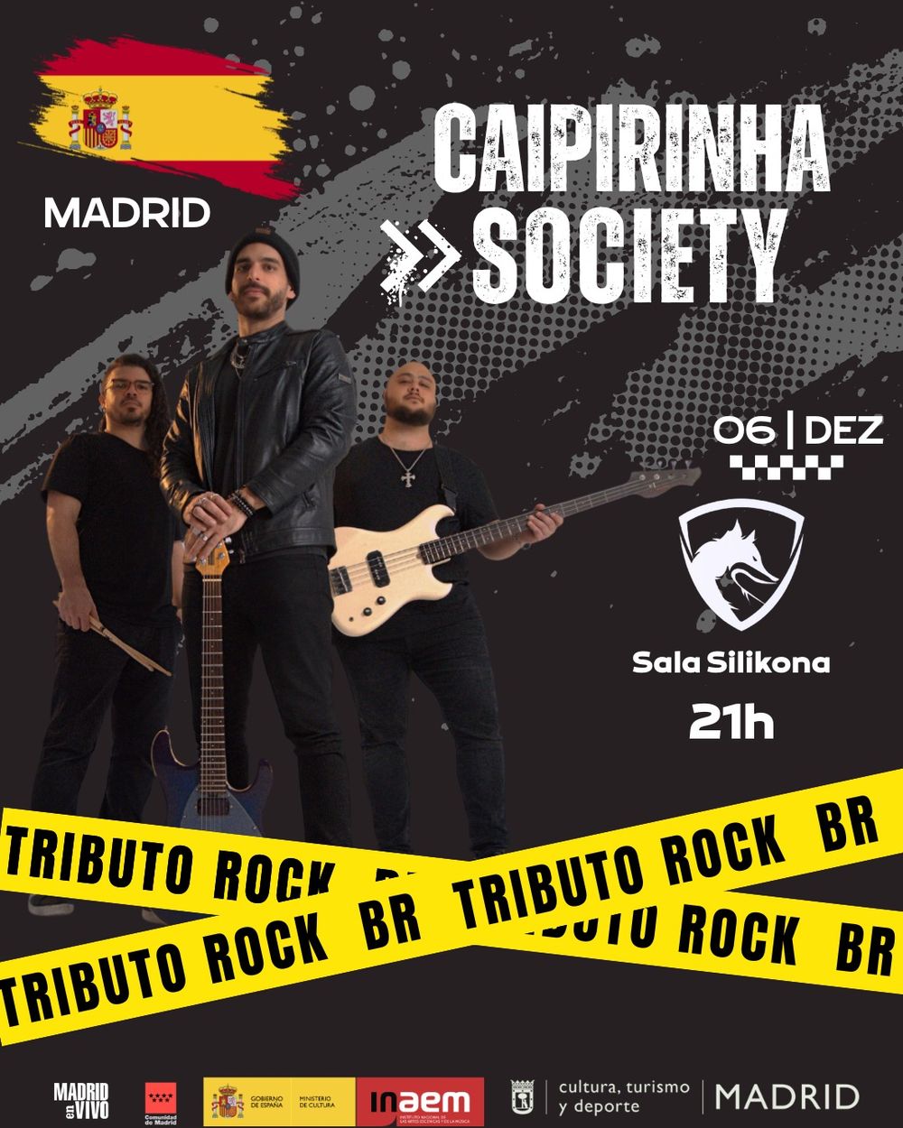 Diciembre-6 / Sala Silikona / Caipirinha Society / Madrid 2025