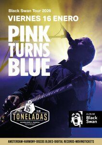 Enero-16 / Sala 16 Toneladas / Pink Turns Blue / Valencia 2026