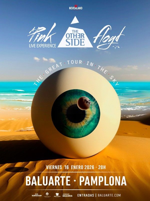 Enero-16 / Auditorio Baluarte / The Other Side (Tributo Pink Floyd) / Pamplona-Iruña 2026