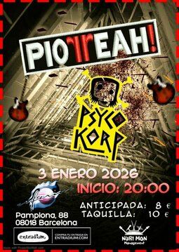 Enero-3 / Bar Ceferino / Piorreah! + Psyco Korp / Barcelona 2026