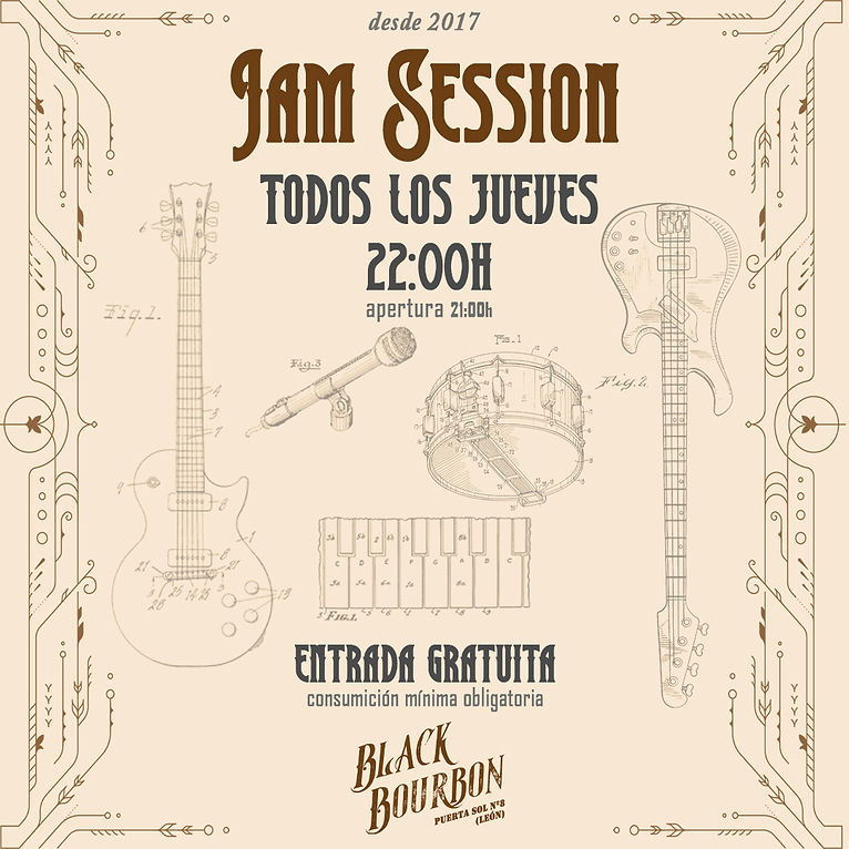 Jam Session en Black Bourbon (León) · 29 de enero, 2026