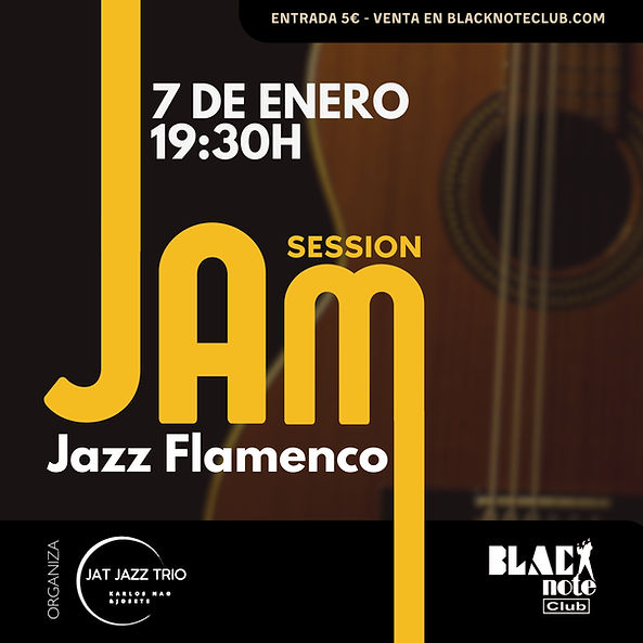 Enero-7 / Black Note Club / Jat Jazz Flamenco / Valencia 2026