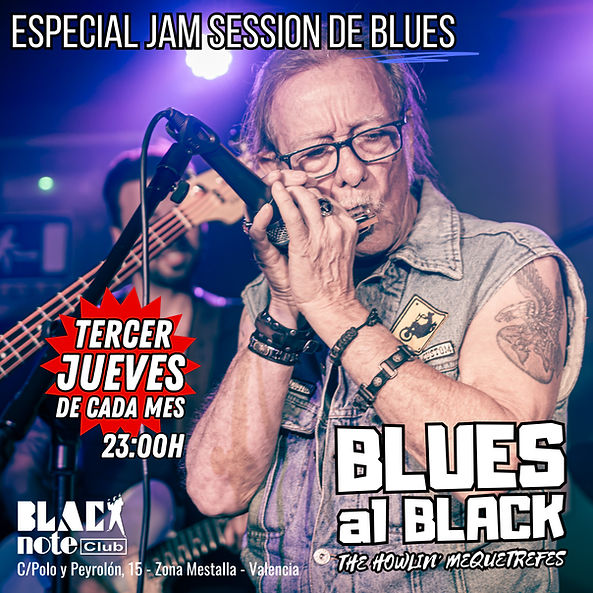 Enero-22 / Black Note Club / Blues Al Black / Valencia 2026