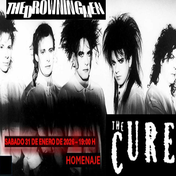Enero-31 / Black Note Club / The Drowning Men (Tributo The Cure) / Valencia 2026