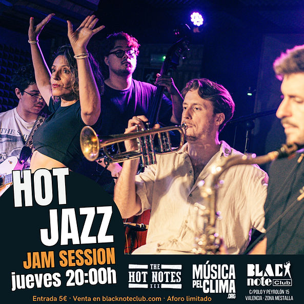 Enero-8 / Black Note Club / Hot Jazz / Valencia 2026