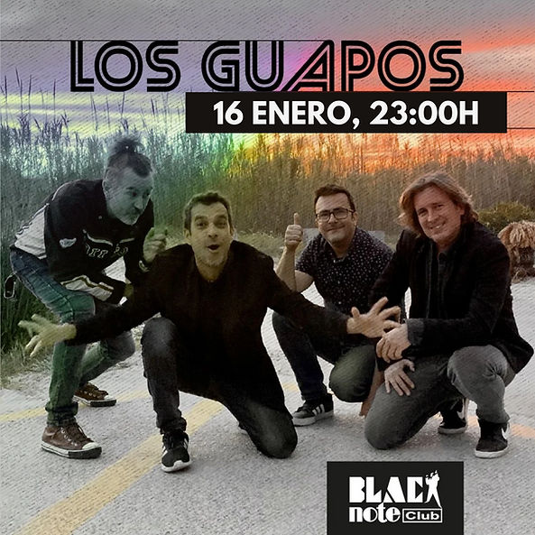 Enero-16 / Black Note Club / Los Guapos / Valencia 2026