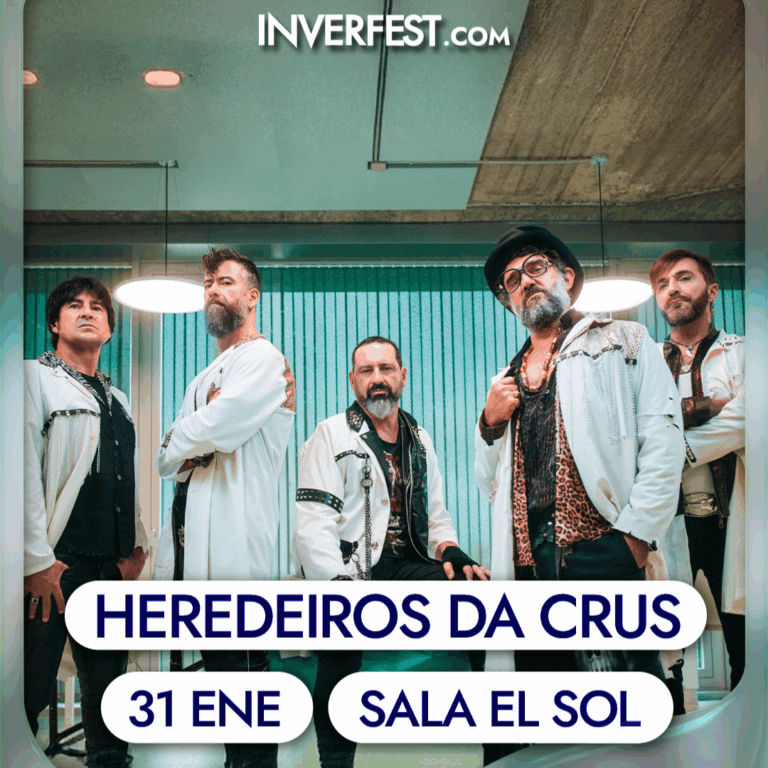 Enero-31 / Sala El Sol / Heredeiros da Crus / Madrid 2026