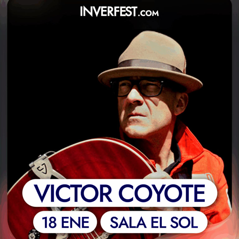 Enero-18 / Sala El Sol / Víctor Coyote / Madrid 2026