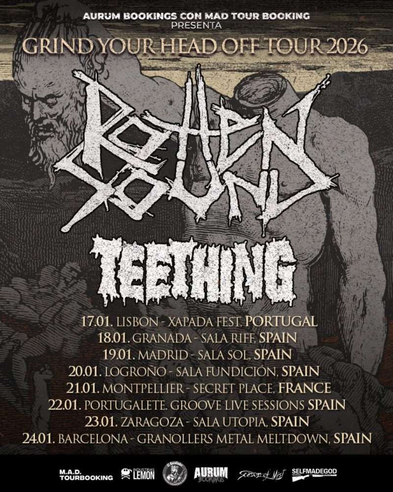 Enero-19 / Sala El Sol / Rotten Sound + Teething / Madrid 2026