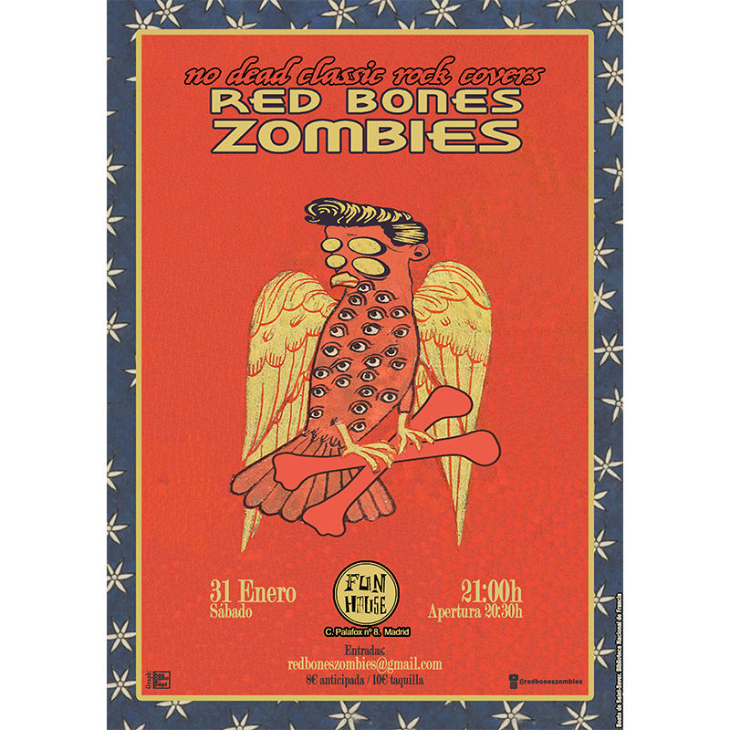 Enero-31 / Fun House / Red Bones Zombies / Madrid 2026