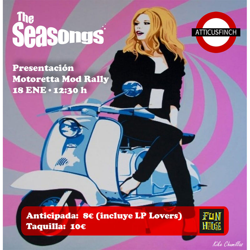 Enero-18 / Fun House / The Seasongs + Atticusfinch / Madrid 2026
