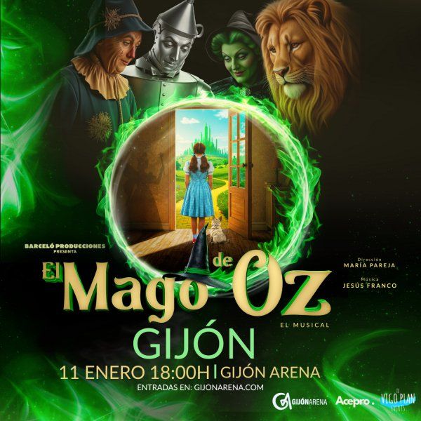 Enero-11 / Gijón Arena / El Mago de Oz: El Musical / Gijón 2026