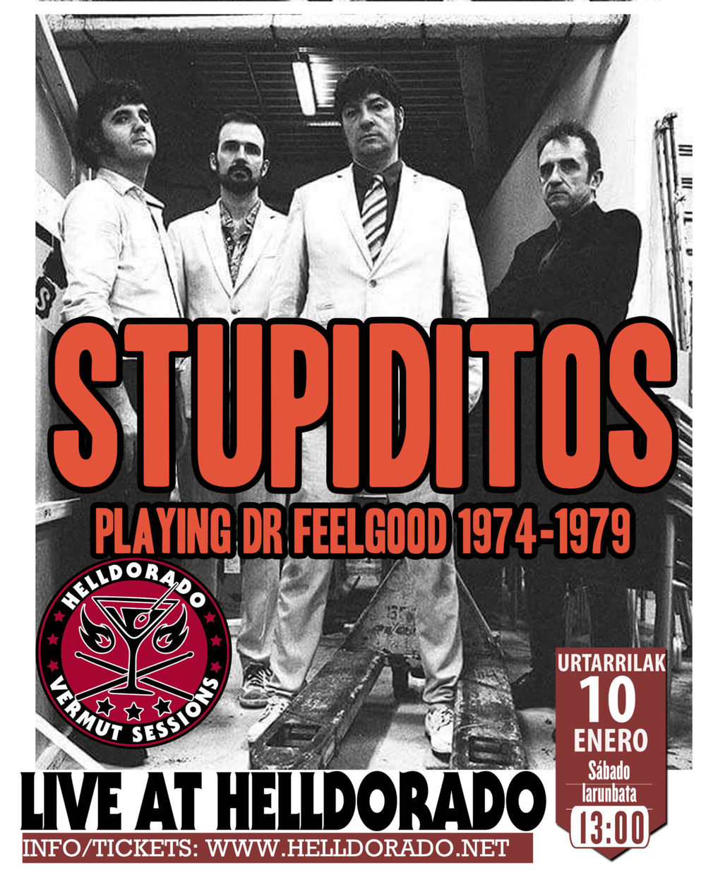 Enero-10 / Hell Dorado / Stupiditos / Vitoria-Gasteiz 2026