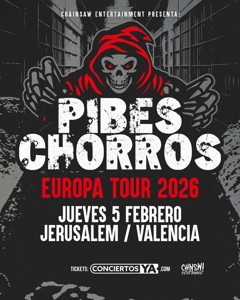 Febrero-5 / Sala Jerusalem / Pibes Chorros / Valencia 2026