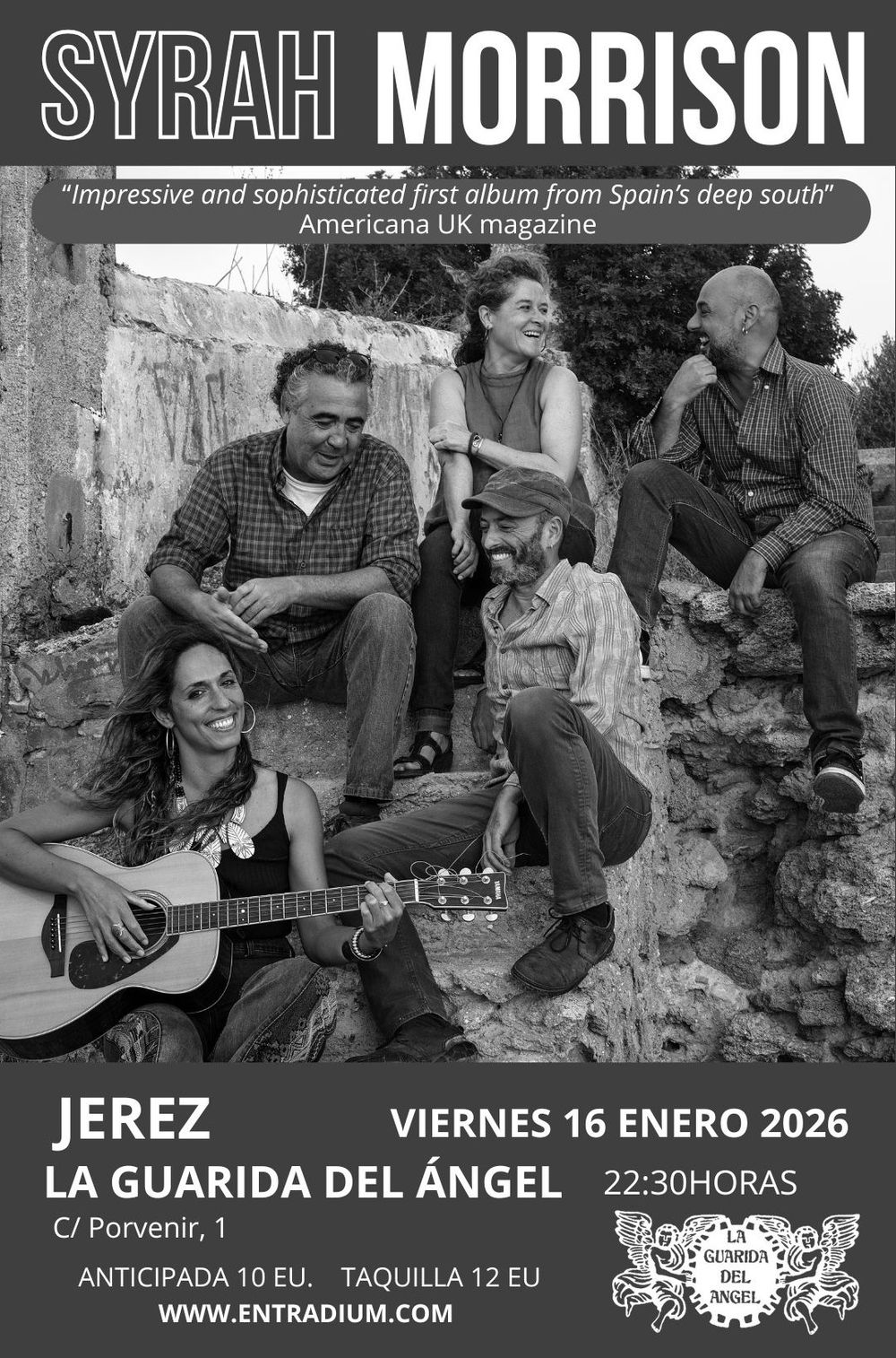 Enero-16 / La Guarida del Ángel / Syrah Morrison / Jerez de la Frontera 2026