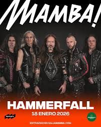 Enero-18 / Sala Mamba / Hammerfall / Murcia 2026
