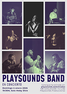 Enero-4 / Moby Dick Club / Playsounds Band / Madrid 2026