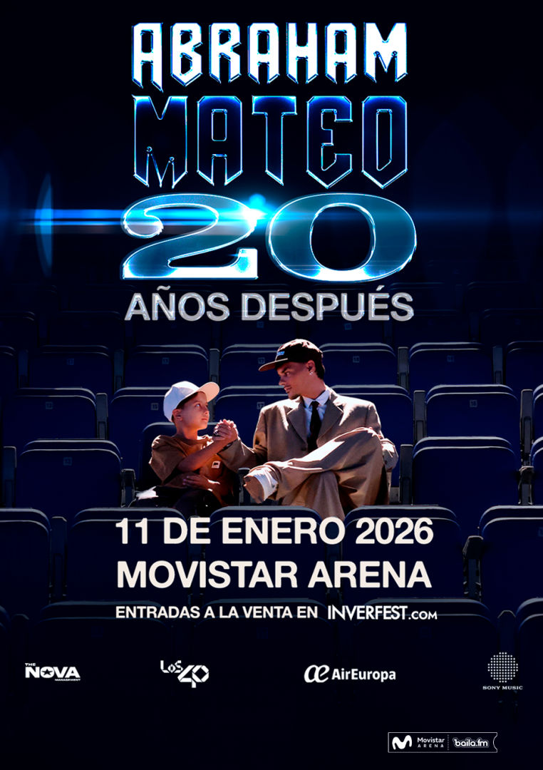Enero-11 / Movistar Arena / Abraham Mateo / Madrid 2026