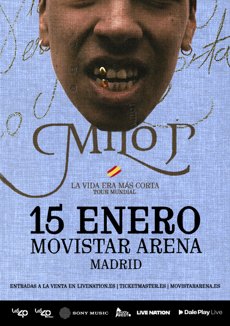 Enero-15 / Movistar Arena / Milo J / Madrid 2026