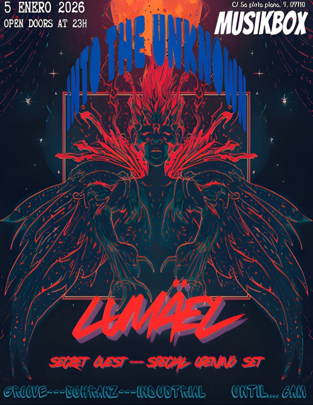 Enero-5 / Sala Musikbox / Lumäel / Menorca 2026