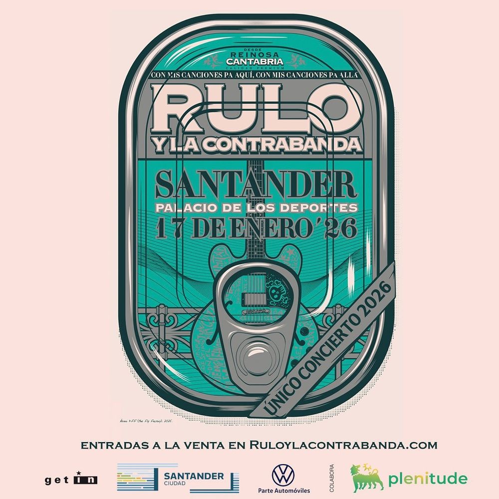 Enero-17 / Palacio Deportes Santander / Rulo y la Contrabanda / Santander 2026