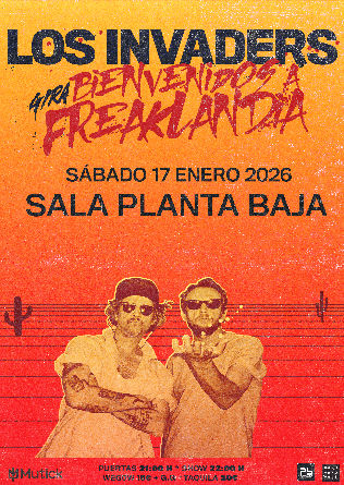 Enero-17 / Planta Baja Club / Los Invaderse / Granada 2026