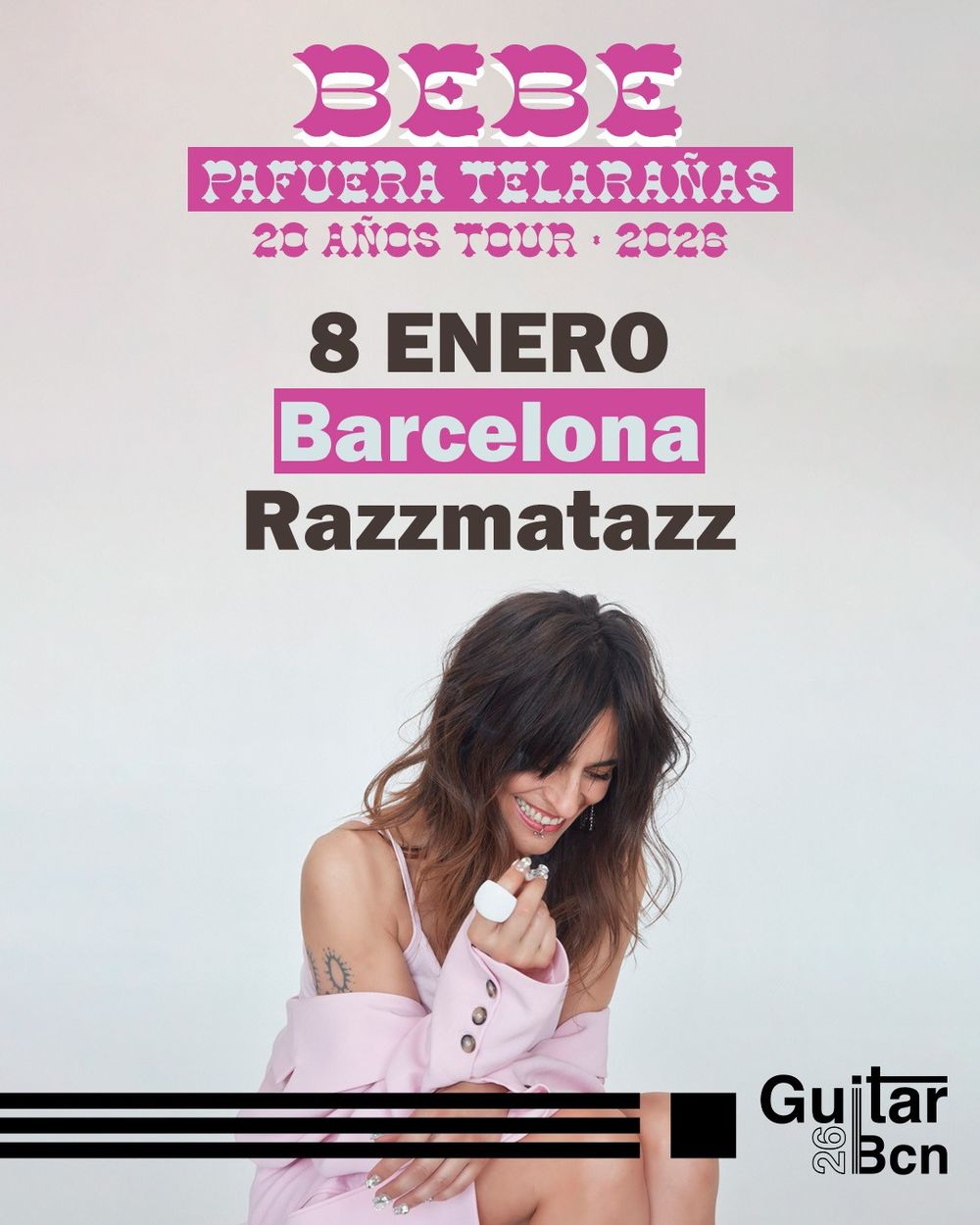 Enero-8 / Razzmatazz / Bebe / Barcelona 2026
