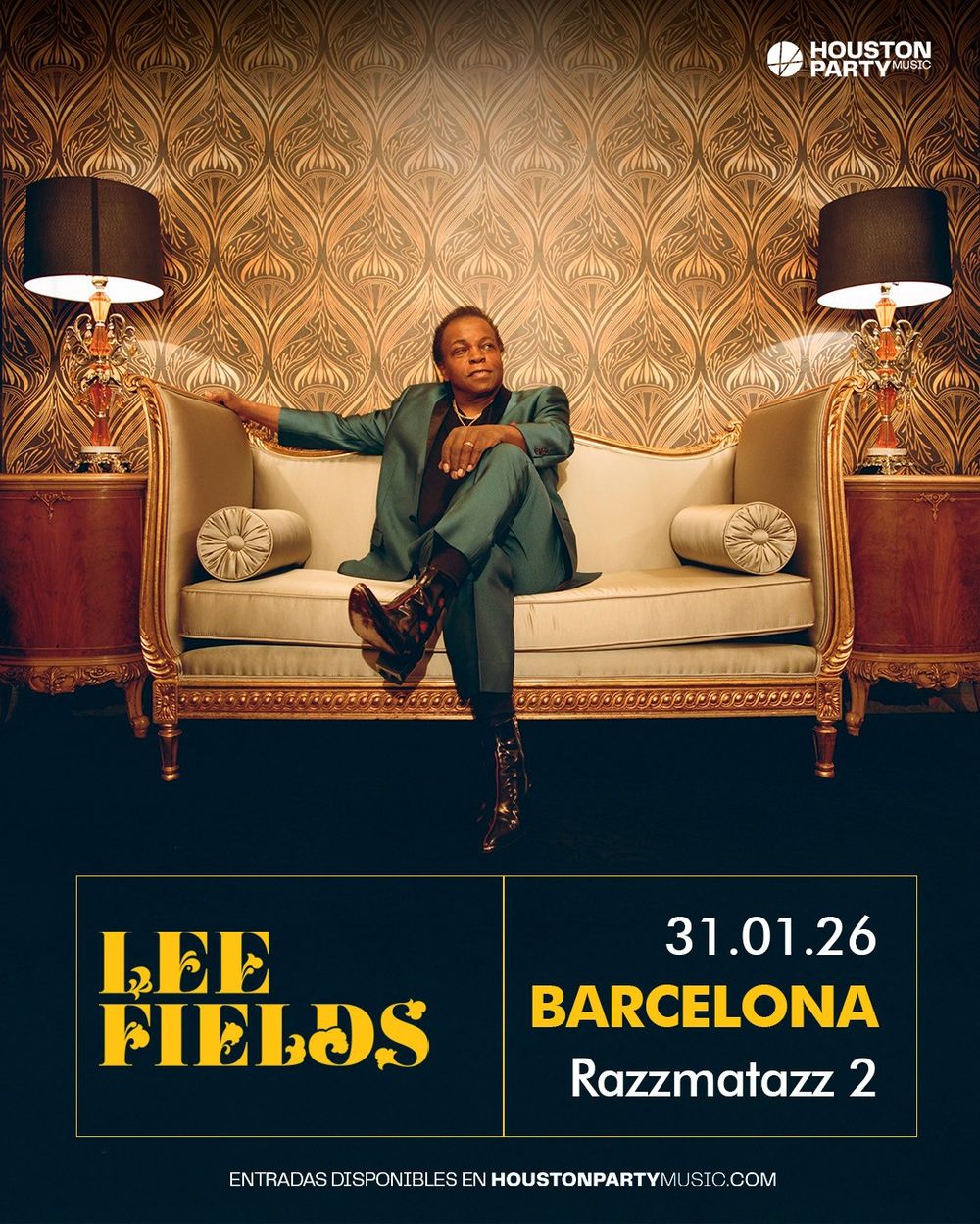 Enero-31 / Razzmatazz / Lee Fields / Barcelona 2026