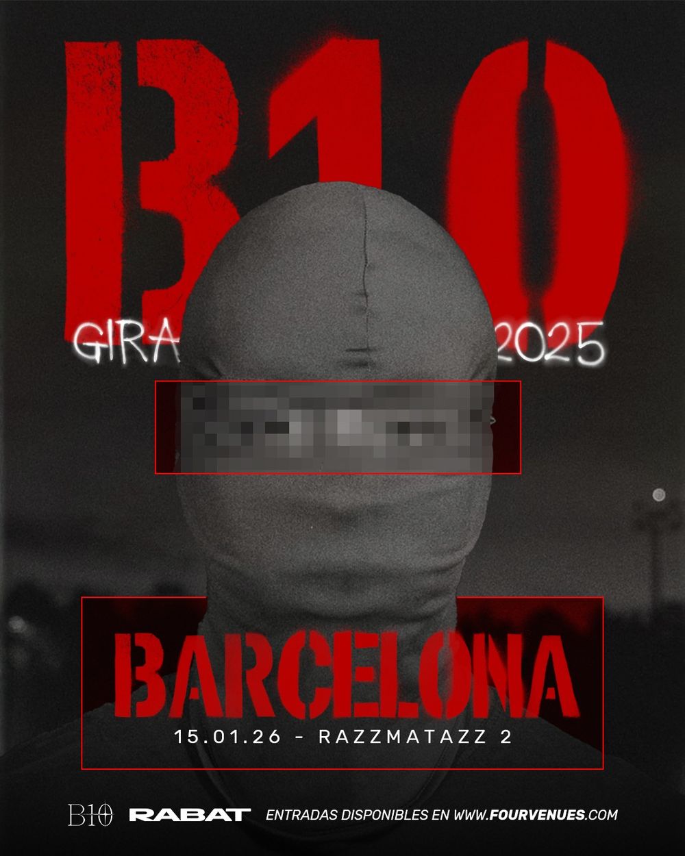 Enero-15 / Razzmatazz / B10 / Barcelona 2026