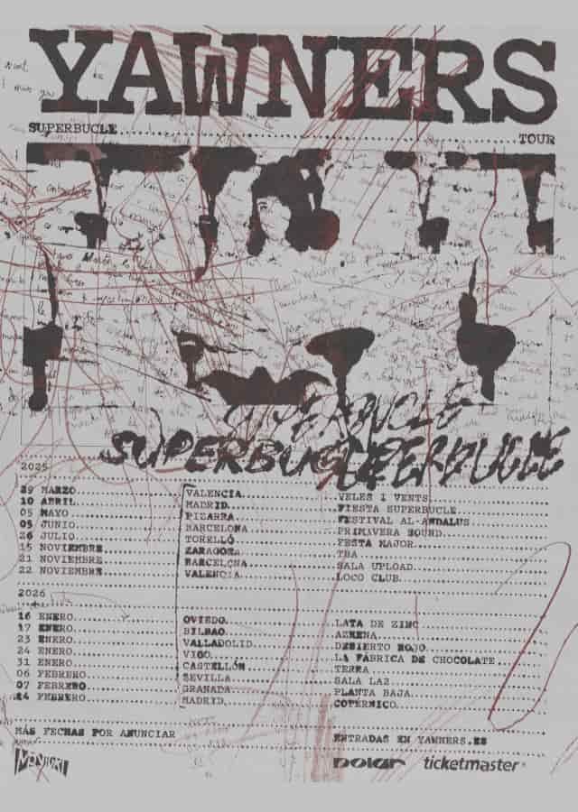 Enero-17 / Sala Azkena / Yawners / Bilbao 2026