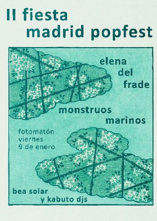 Enero-9 / Sala Fotomatón / Elena del Frade + Monstruos Marinos / Madrid 2026